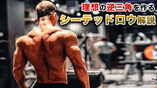 必ず筋肉痛が起きて背中が成長する、背中の神種目解説