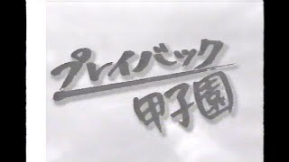 プレイバック甲子園　完全試合　金沢　中野投手