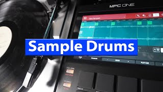 MPC ONE - Sampling Vinyl Drum Break And Making Kit