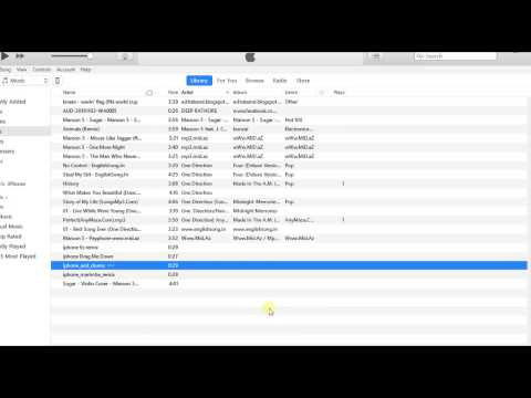 HOW TO CONVERT MUSIC FILE TO RINGTONE FROM ITUNES IN IPHONE Windows 10/8/7 HOW TO CONVERT MUSIC FILE TO RINGTONE FROM ITUNES IN IPHONE Windows 10/8/7