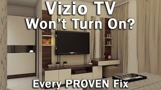 [SOLVED] How to Fix a Vizio TV That Won't Turn On