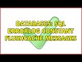 Databases: SQL Errorlog Constant FlushCache Messages (2 Solutions!!)