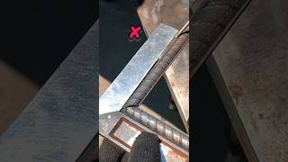 an easy way to weld a 90 degree corner for beginners that is rarely talked about by welders #welding