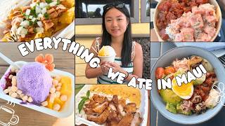 Maui's Best Local Eats and Hidden Gems | our 5th anniversary trip + first time in Hawaii 🌺