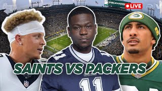 Bubba Dub Sounds off on Gumbo Eating Saints vs Cheese head Packers!!