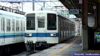 [HDR-XR500V] Tobu Railway Series 8000 8171F @ Fujino-ushijima [August 4, 2013]