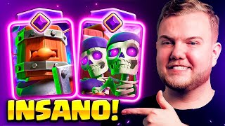 JUGUÉ EL MEJOR MAZO DE RECLUTAS DEL META EN CLASH ROYALE!