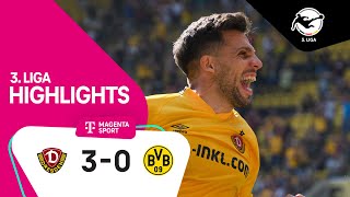 Dynamo Dresden - Borussia Dortmund II | Highlights 3. Liga 22/23