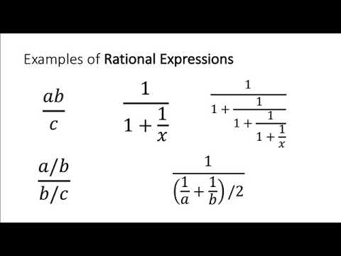 Intro To Rational Functions - YouTube