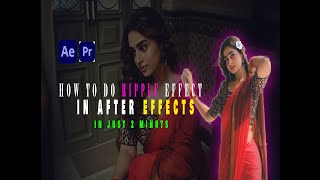Smooth Ripple Transition Tutorial for your Edits! | After Effects Complete Guide