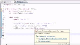 Java Video Tutorial Part 77| Adapter Classes