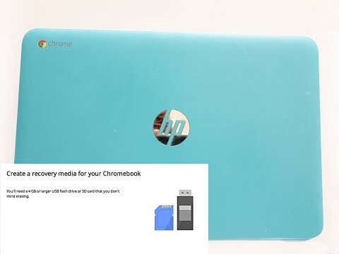 Create recovery media for your HP Chromebook ( I ) 2020