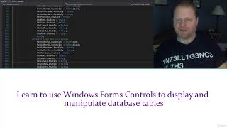 C# Database Driven WinForm Apps (step by step projects) - learn Database Programming
