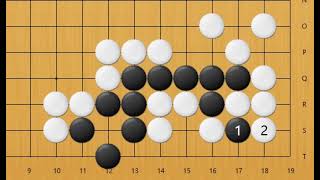 黑先如何利用白棋的缺陷和气紧，行棋的次序很关键