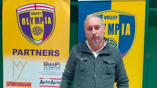 Vigilia PSA Olympia - Timenet Empoli Pallavolo, parla il patron gialloblù Giorgio Parodi