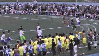 麻布中学高校運動会2014（組対抗リレー）