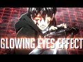 Glowing/Burning eyes - After Effects AMV Tutorial