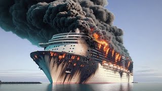 TODAY!  The cruise ship carrying 2,000 elite US troops was sunk by the Houthis