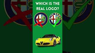 Which is the real logo Alfa Romeo | Quiz