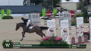 Beezie and Hummer Z clear in the CSI2* 6,000 (CHF) Griffis Residential 1.40m