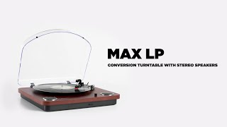 ION® MAX LP™ - Conversion Turntable with Stereo Speakers