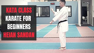Karate for Beginners  -  Karate KATA - Heian Sandan