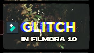 How To Create GLITCH Text Effect In Filmora 10 | Filmora Hindi Tutorials |