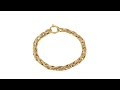 Passport to Gold 14K Bold Wheat Chain 8