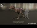 t. rex ontological growth saurian