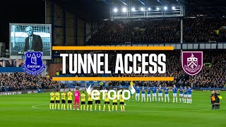 BLUES BOOK CARABAO CUP QUARTER-FINAL PLACE! | Tunnel Access: Everton v Burnley