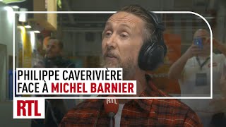 Philippe Caverivière face à Michel Barnier