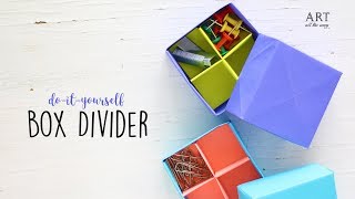 DIY Origami Box Divider | Paper Box | Craft Ideas
