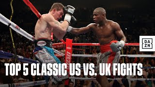 DAZN's Top 5 Classic US vs. UK Fights