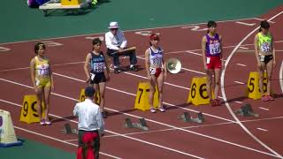 20180511福岡県高校総体陸上北部ブロック予選 女子100mH決勝