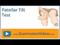 Patellar Tilt Test