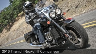 2013 Triumph Rocket III vs Ducati Diavel Strada - MotoUSA