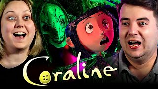CORALINE (2009) First Time Watching REACTION!