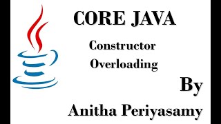 Constructor overloading & Constructor chaining - Java Programming
