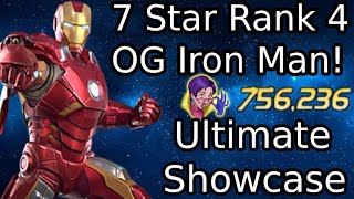 7 Star Rank 4 Iron Man Gameplay (Battlegrounds, Raids, Ideal \u0026 Non Ideal Fights \u0026 Ares Solo) | MCOC