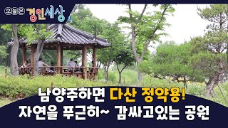 [경인세상  9회②] 남양주하면 다산 정약용! 자연이 푸근히~ 감싸고있는 다산 생태공원