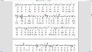 Canonul Utreniei de Duminică pe Glasul III cu Cântările lui Moise, cântarea I