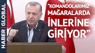 Cumhurbaşkanı Erdoğan: "45 Terörist Etkisiz Hale Getirildi"