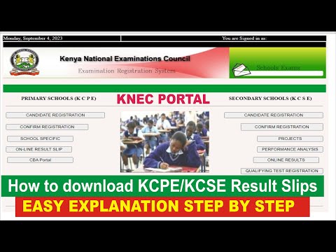 How can I download Kcse school results?