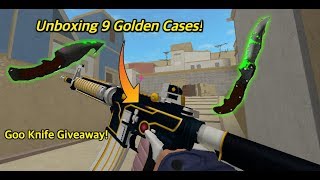 I Unboxed A Knife New Cbro Christmas Cases - roblox csgo case opening dumb skins x200 cases