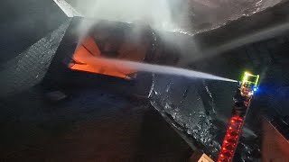 3rd Alarm Fire Burns Vacant Church, Hazleton, Pennsylvania - 7.26.25