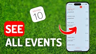 How to See All Events on iPhone Calendar
