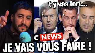 Akim Omiri démonte Morandini, Sarkozy, Bolloré et CNEWS !