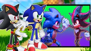 Sonic and Shadow REACT To Sonic Movie 3 BUT It's Stop-Motion!