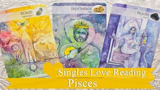 Pisces Singles - Let the new person take the lead. You will feel lucky to have this opportunity🍀🌠🌹