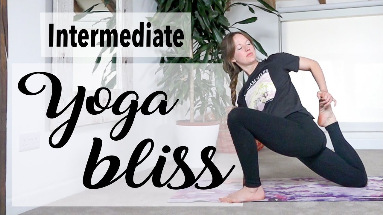 Intermediate Blissful Yoga Flow - Full-Body Yoga With Minimal Cues ...